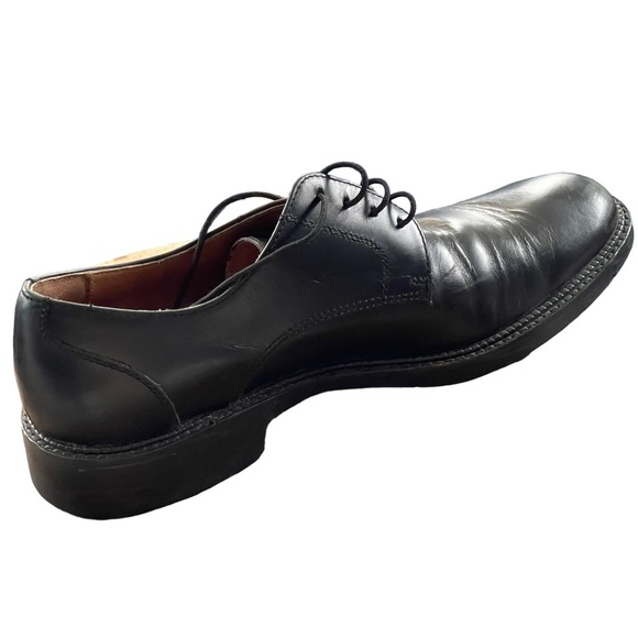 Johnston Murphy Mens Size9 Shoes Black Leather Plain Toe Oxford Dress Casual main image 7